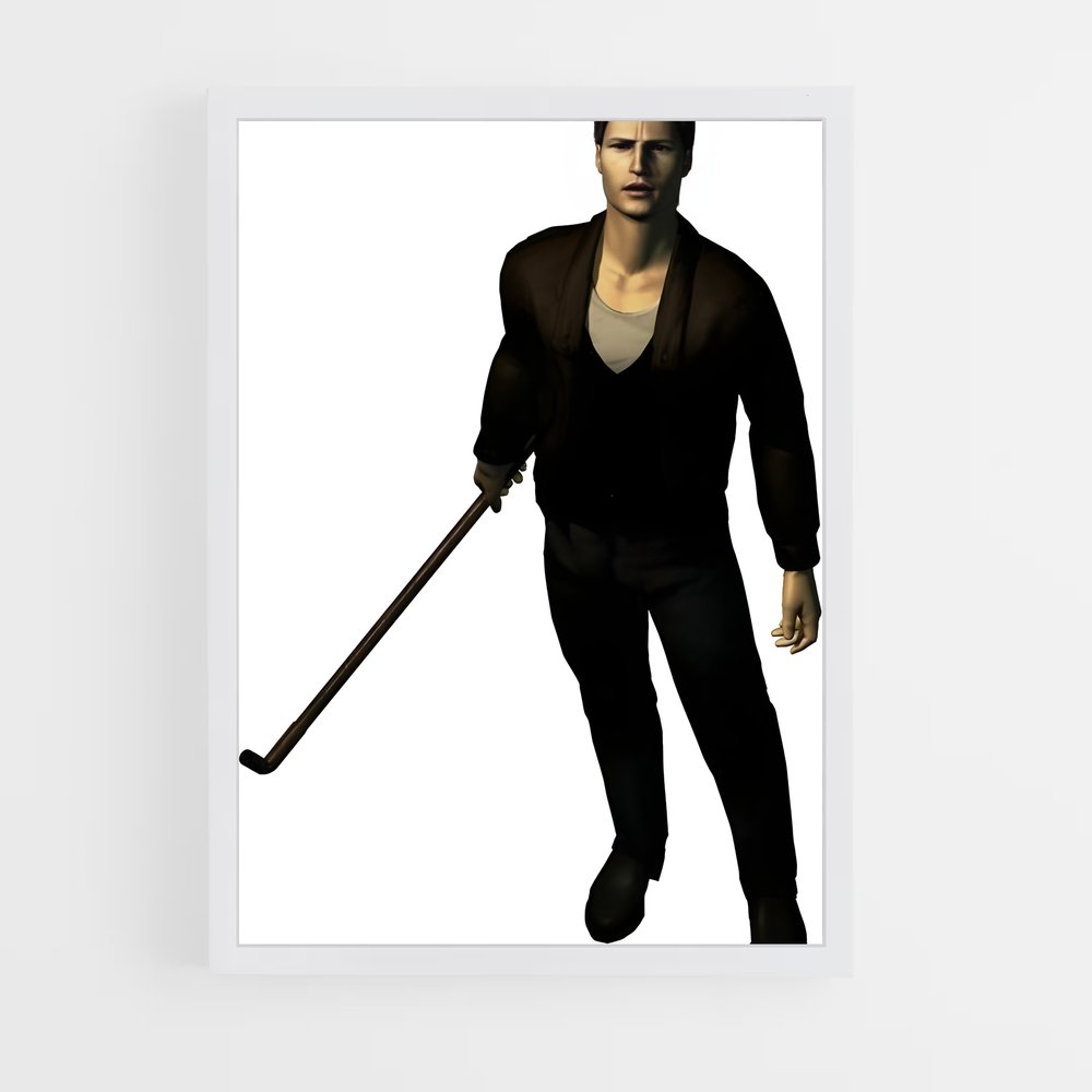 Poster Le Guerrier Égaré – affiche Silent hill (vue 3)